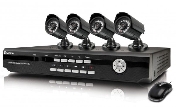 Swann Value DVR Kit Indoor/Outdoor 4-Channel 4-Camera 1080P